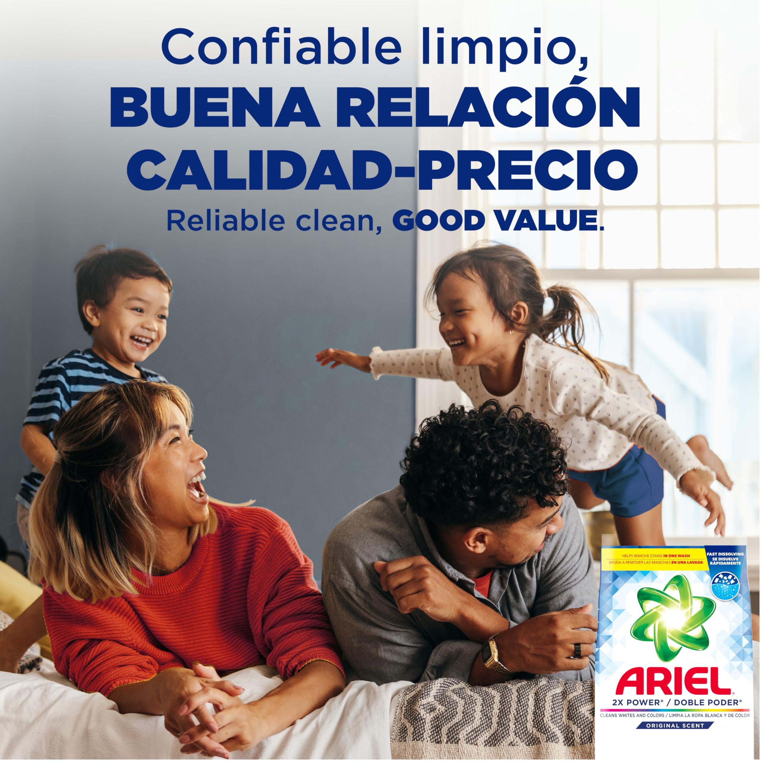 Ariel Ariel Powder Laundry Detergent, Original Scent, 211 ounces 132 Loads, 13.19 Pound (Pack of 1)