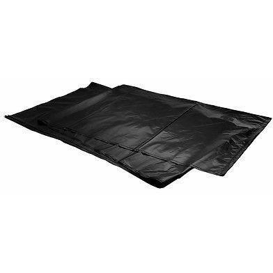 PlasticMill PlasticMill Heavy Duty Trash Bags - Black Garbage Bags - Plastic Trash Bags for Large Rolling Trash Bins - Tall Trash Bags - 100-Gallon Large Kitchen Trash Bags, 2 Mil, 67\"x79\" (35-Count)