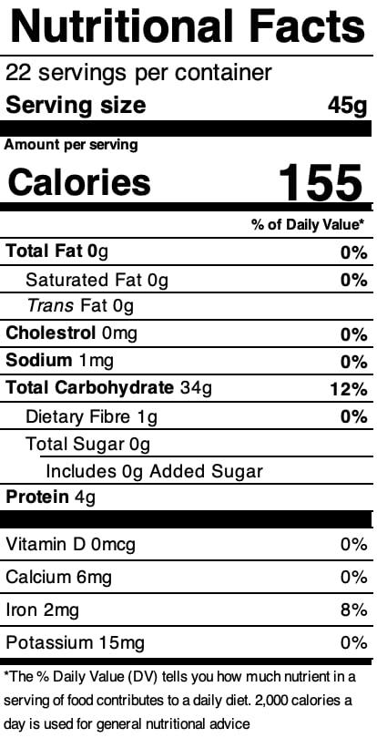 Sugar Watchers Sugar Watchers Low GI Rice, 1 Kg; Diabetic Friendly White Rice