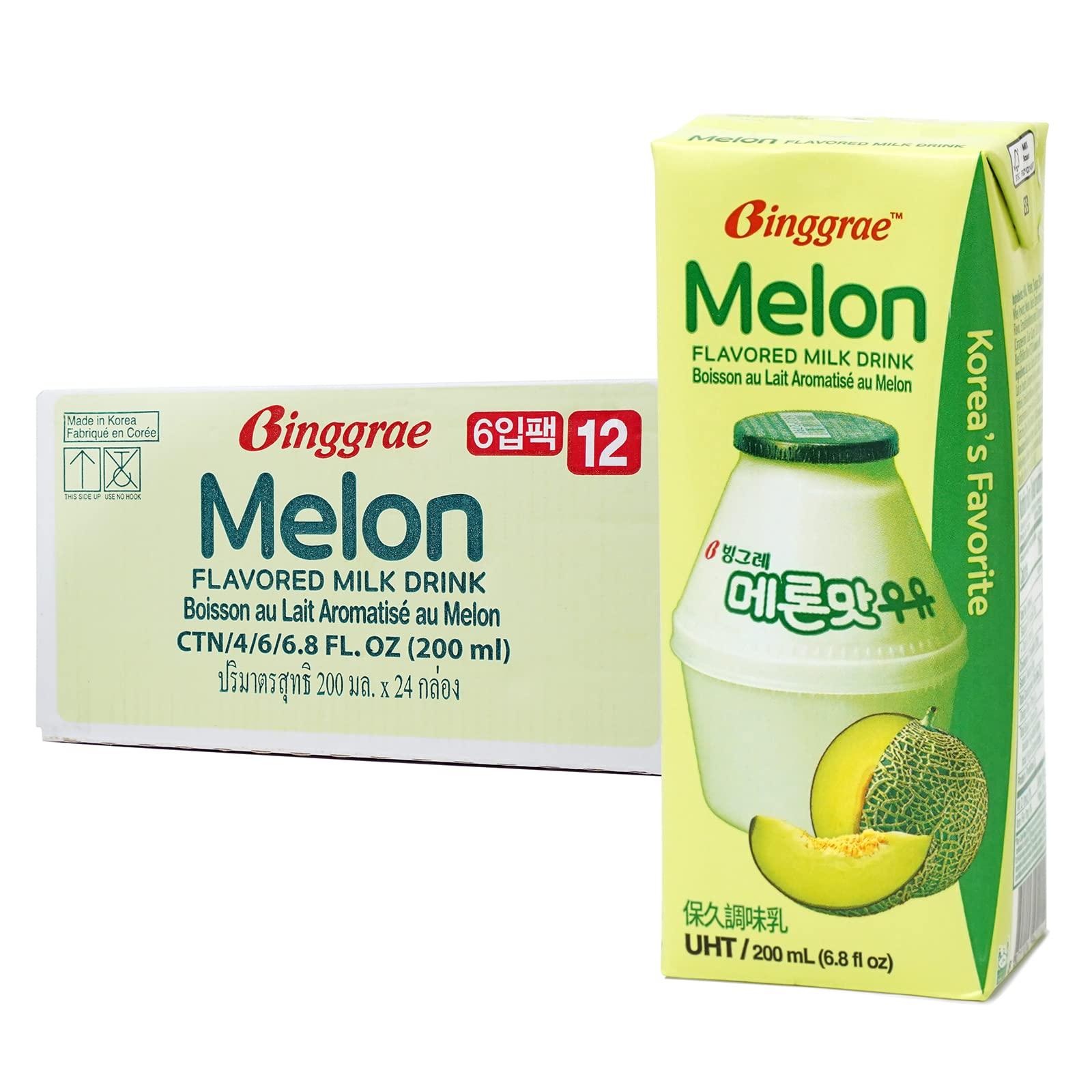 Binggrae Binggrae Melon Flavored Milk (Pack of 24)