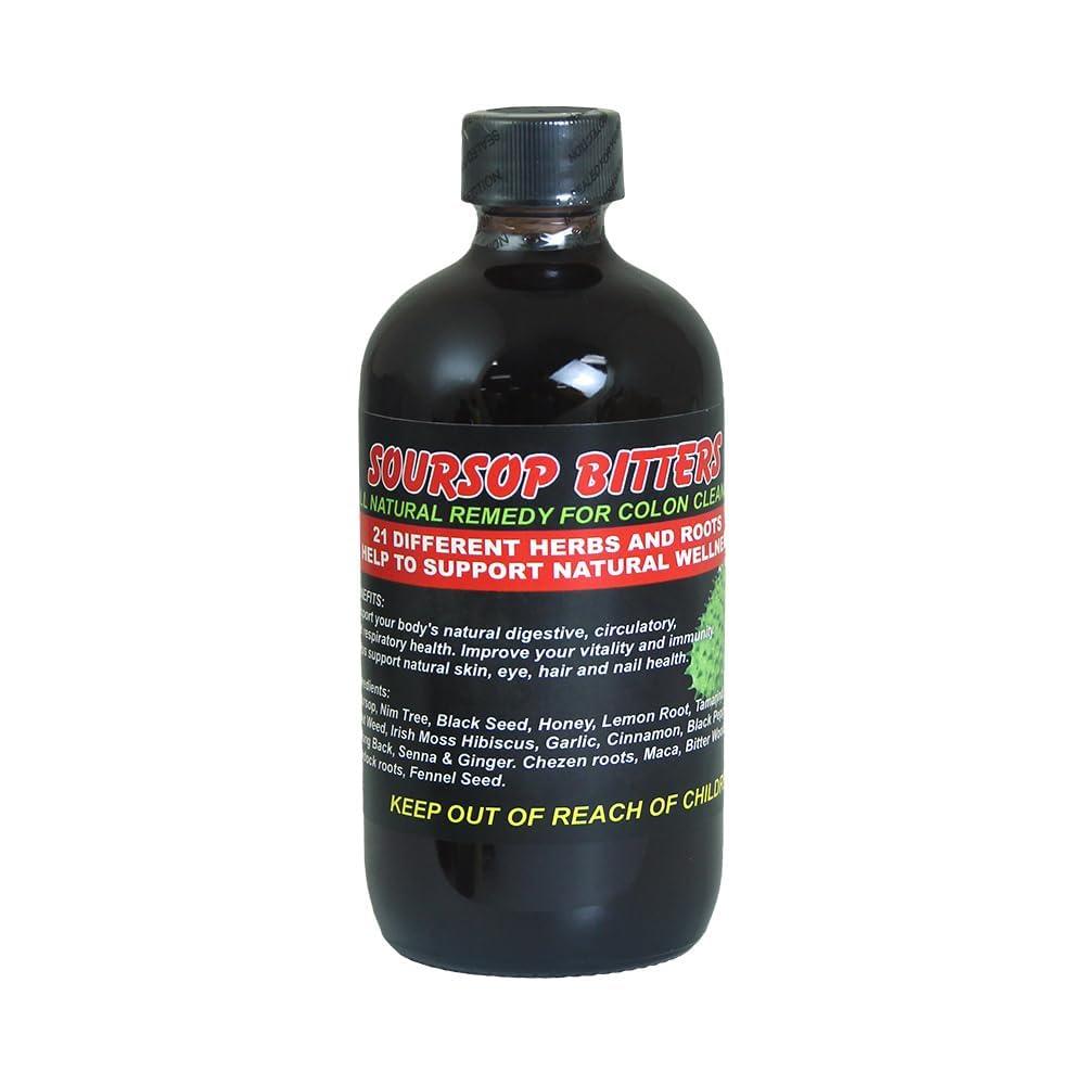 Generic Generic Soursop Bitters 8oz Immune Support Natural Bitter Soursop with Botanical Extracts