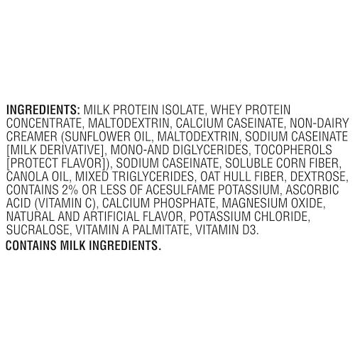 Muscle Milk Muscle Milk Genuine Protein Powder, Banana Crème, 1.93 Pounds, 12 Servings, 32g Protein, 4g Sugar, Calcium, Vitamins A, C & D, NSF Certified for Sport, Energizing Snack, Packaging May Vary