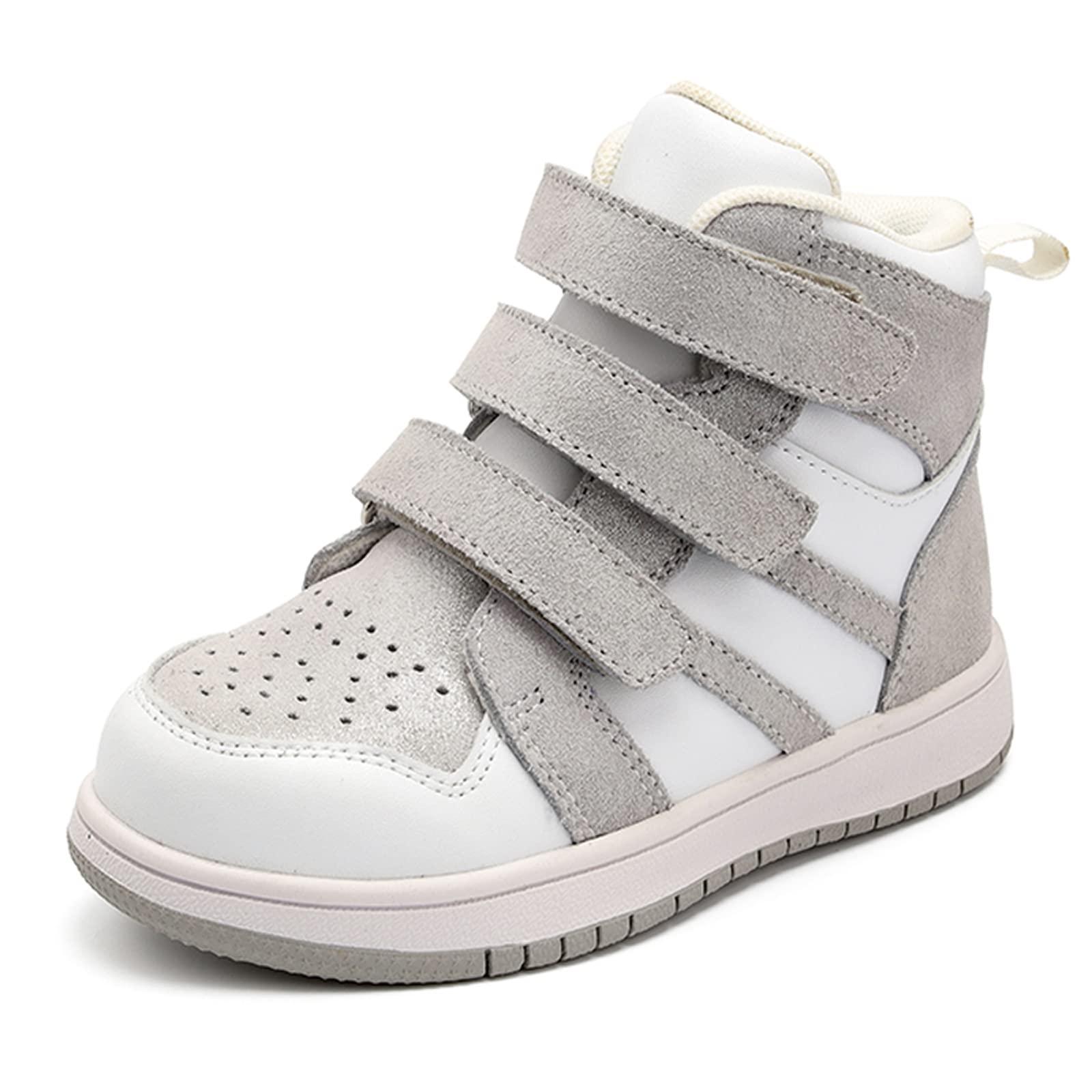 Orthopop Orthopedic Shoes for Kids and Toddlers,Arch and Ankle Support Boots for Girls & Boys to Correct Foot Problems,Anti-Slip Soles