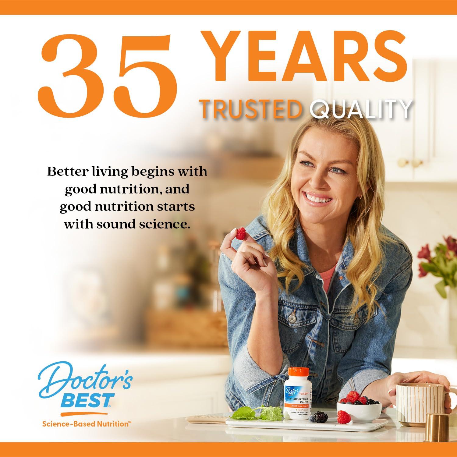 Doctor's BEST Doctors Best Proteolytic Enzymes, Broad Spectrum Proteolytic Enzyme Formulation, Non-GMO, Vegetarian 90 Delayed Release Veggie Caps