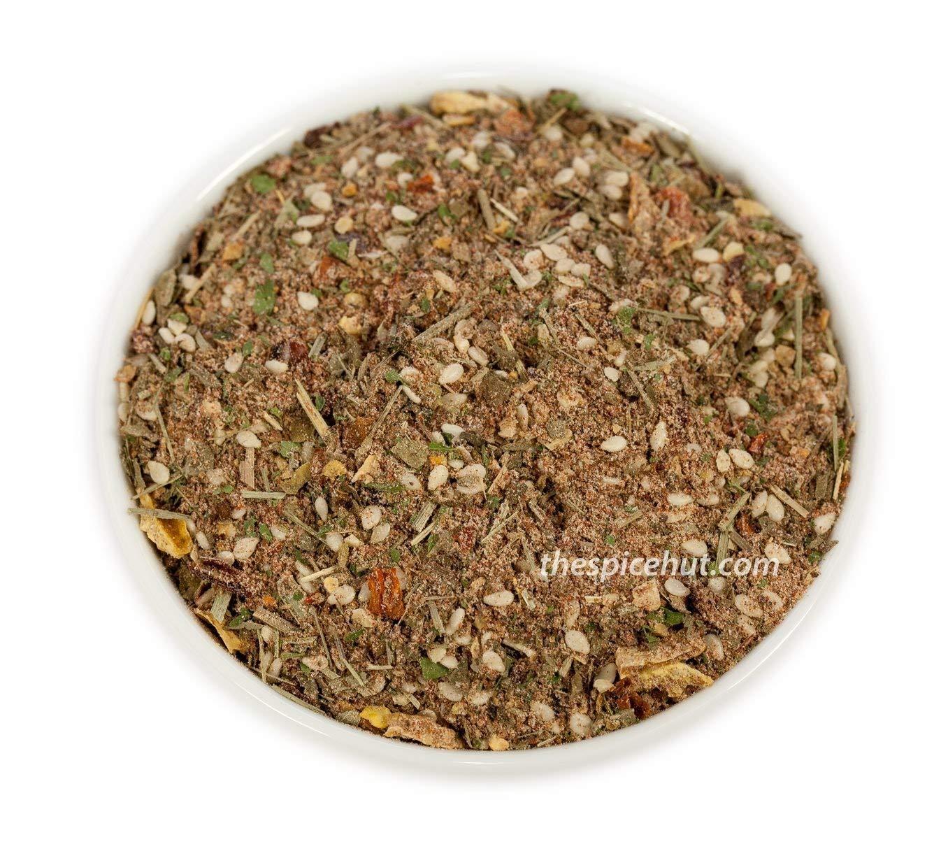 The Spice Hut Organic Thai Seasoning Spice Blend, with Salt, Authentic Thai Spice and seasonings for Cooking Flavorful Food - Pad Thai, Chicken Satay, Noodle, Curries, and Meat / All-Natural, Kosher, Vegan, Gluten Free, Keto -No MSG- 4oz Glass Jar