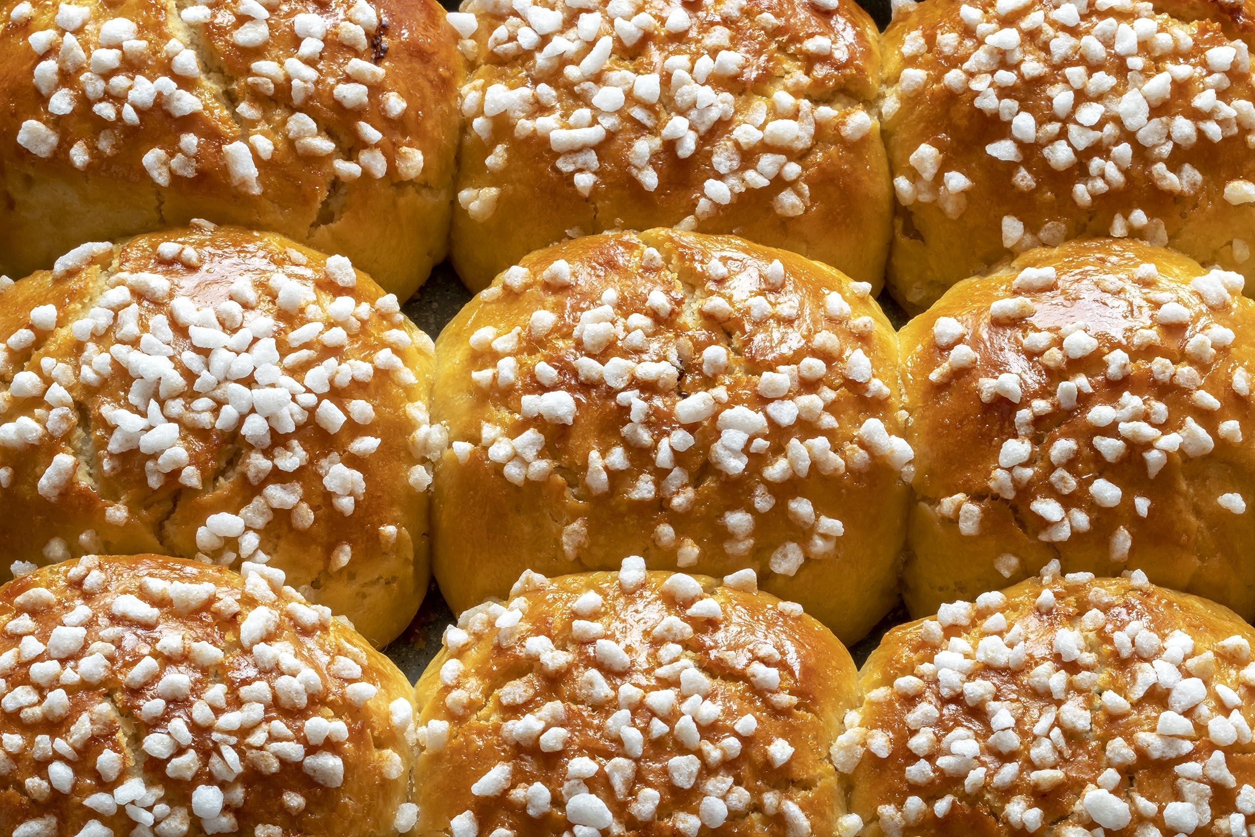 Pastry Chef's Boutique Pastry Chef\'s Boutique Belgian Pearl Sugar for Waffles Brioches and Choux Pastry - Large Grain - 8oz.