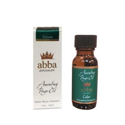 Abba Christian Products Cedar Anointing Oil (1/2 oz) 1 pk
