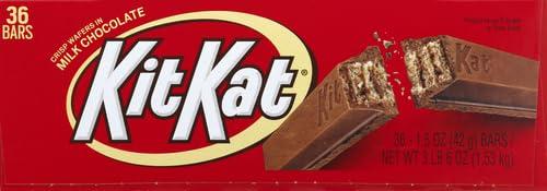 Kit Kat KIT KAT Milk Chocolate Wafer Candy Bars, 1.5 oz (36 Count)