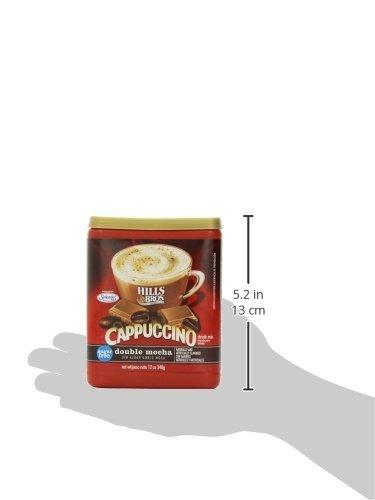 Hills Bros Hills Bros Cappuccino Sugar-Free Double Mocha 12 Ounce (Pack of 2)