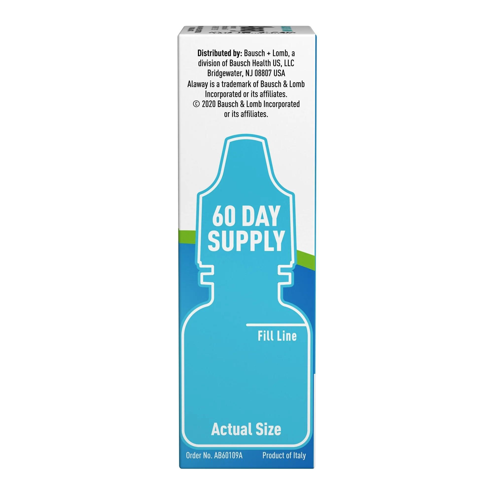 Alaway Alaway Bauch & Lomb Eye Itch Relief Drops (Pack of 6)