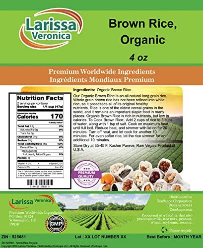 Larissa Veronica Brown Rice, Organic (4 oz, ZIN: 525681) - 2 Pack