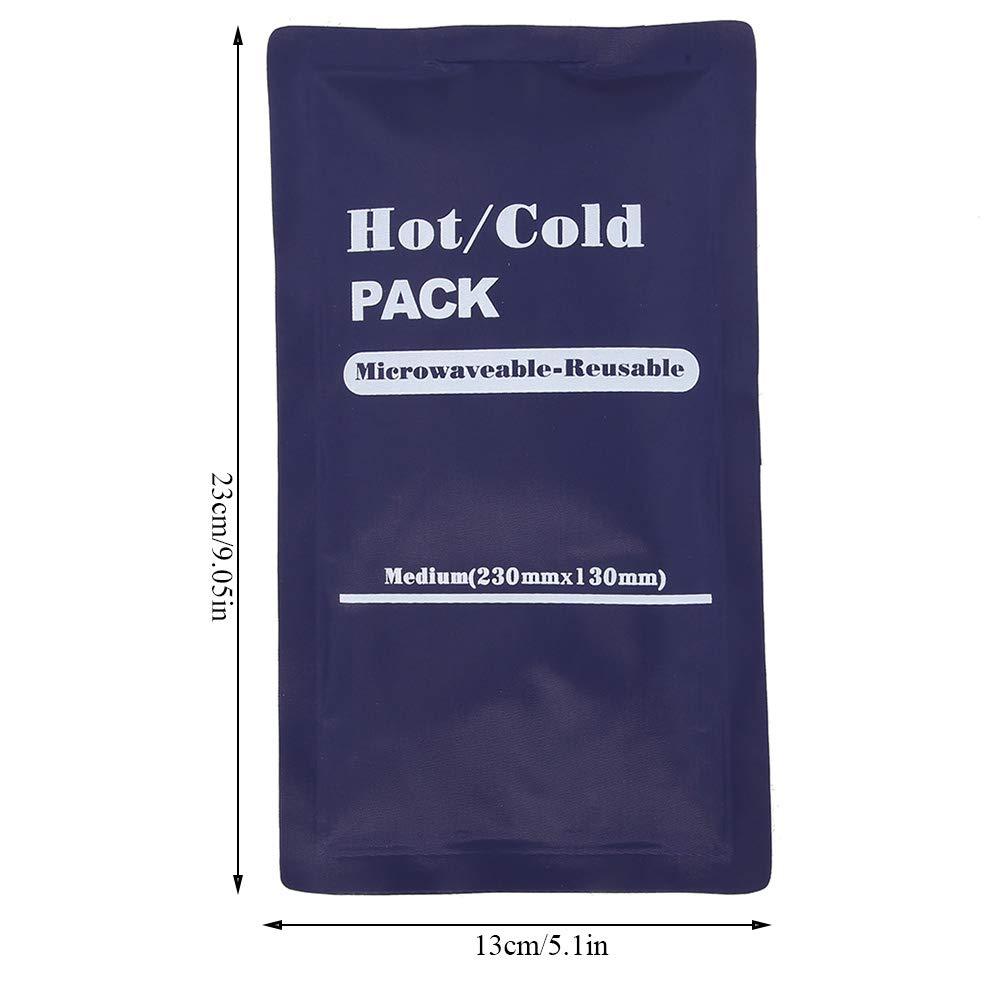 Jerliflyer Ice Pack Belt, Hot And Cold Pack Medical Physiotherapy Bag Ice Bag Flexible Gel Ice Pack Belt 9.05x5.1inch Easy to Use Ice Pack for Home