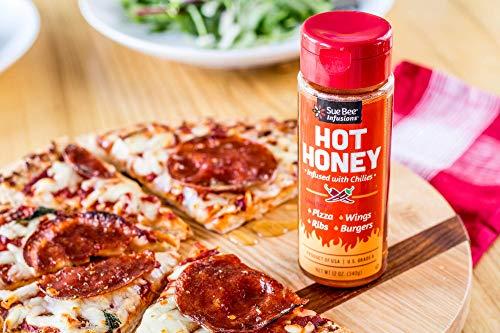 Sue Bee Sue Bee Infusions Hot Honey, 12 Ounce Sue Bee Chili Infused Hot Honey For Ribs, Wings, Burgers