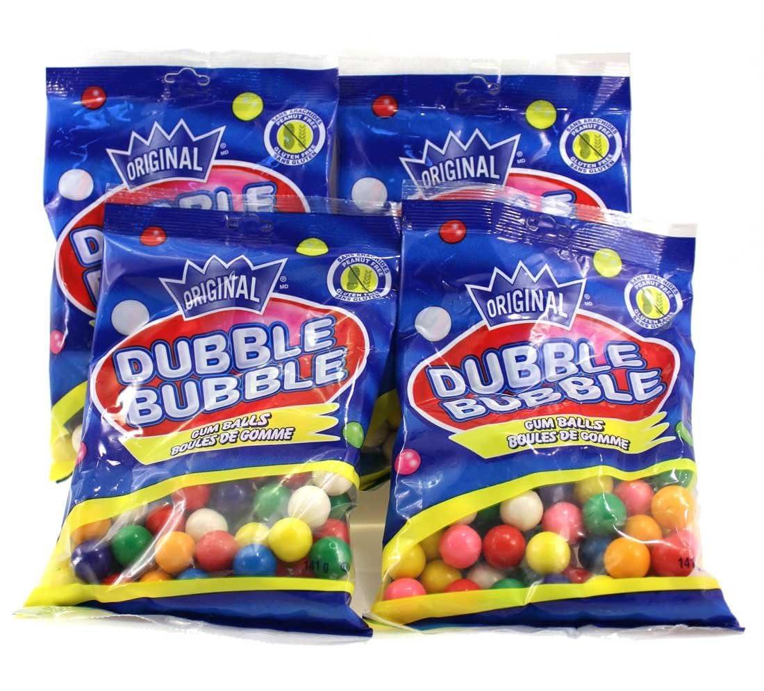 Dubble Bubble Dubble Bubble Gumball Machine Refill - 5oz (141g) (4 pack) (Canadian)
