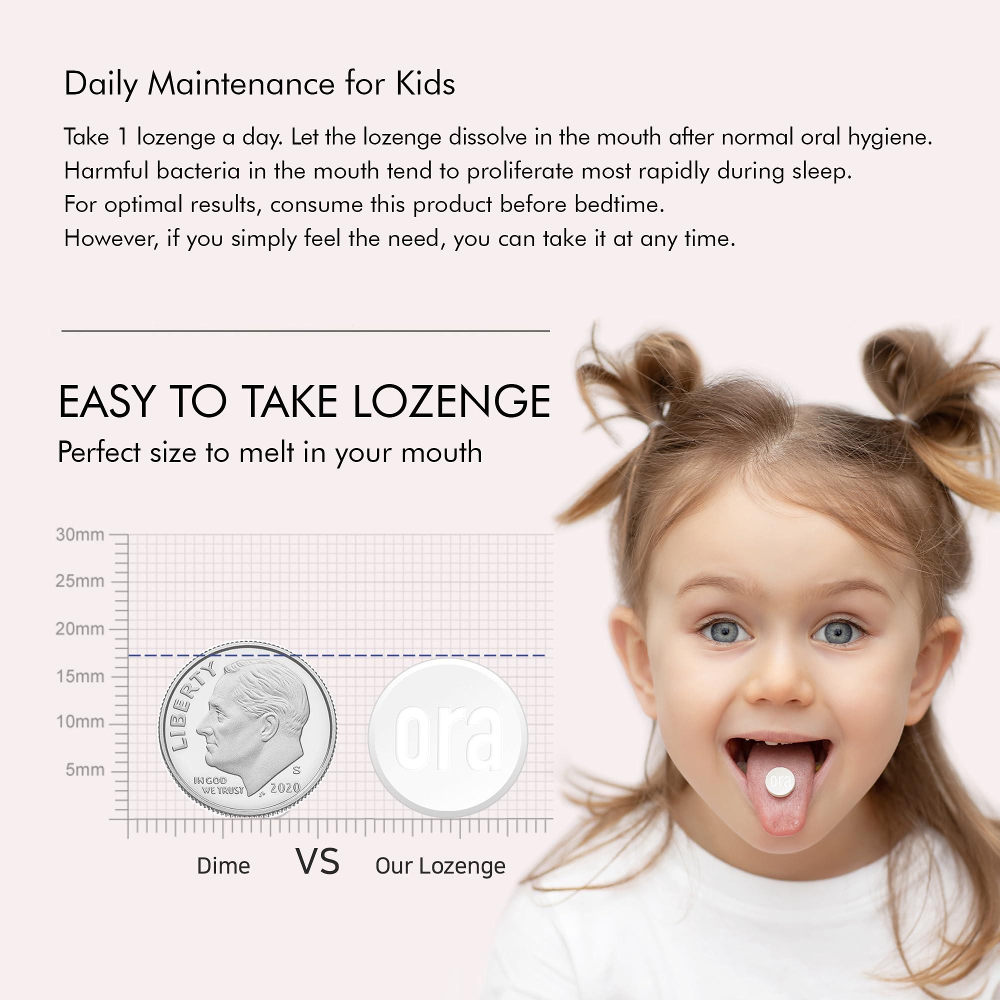 OraTicx OraTicx Kids Dental Probiotics for Anti-Cavity + Healthy Teeth and Gums, 8 Billion CFU Probiotics for Oral Health, Sugar Free Yogurt Flavor 1-Pack