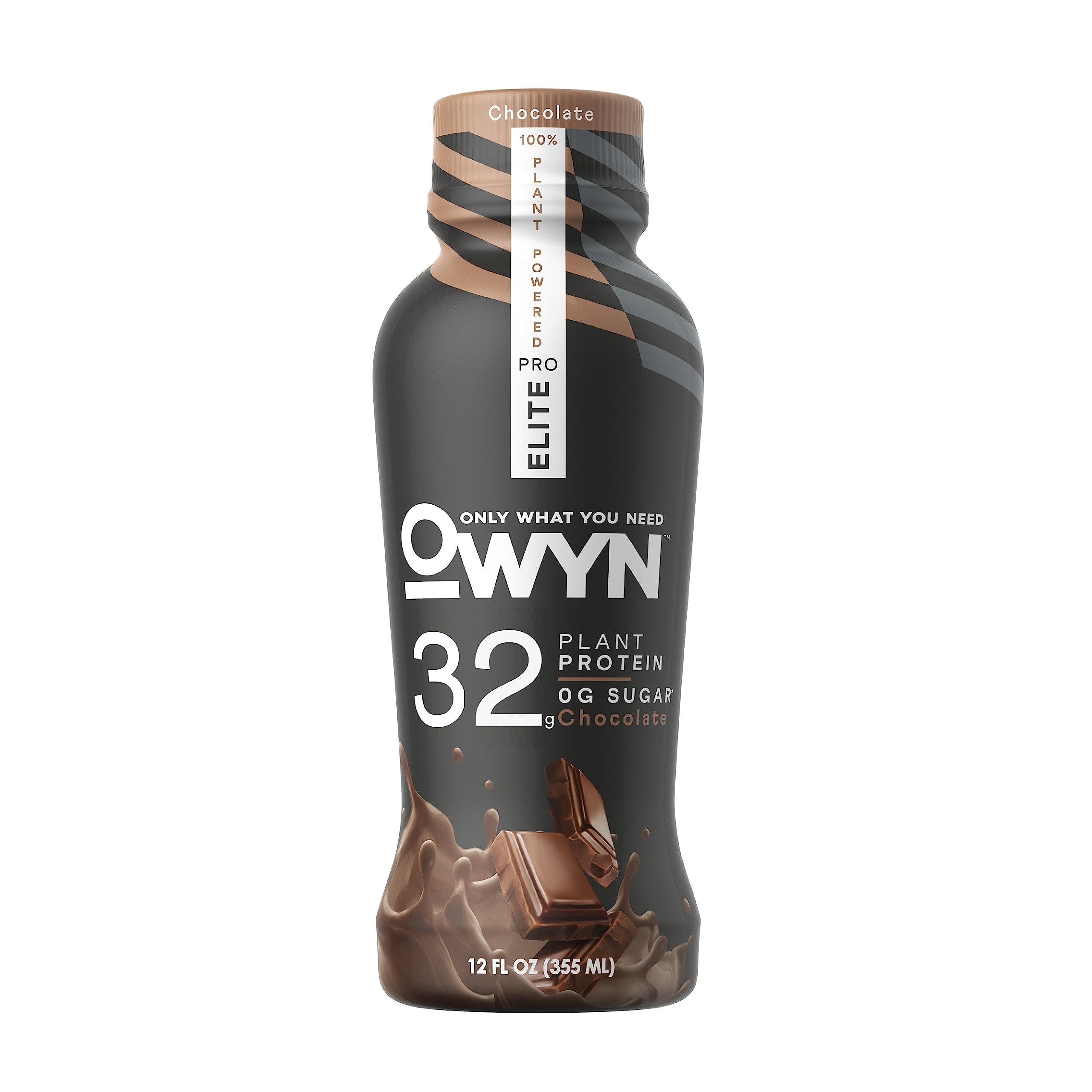 OWYN Only What You Need OWYN Chocolate Pro Elite Plant Protein Shake, 12 FZ