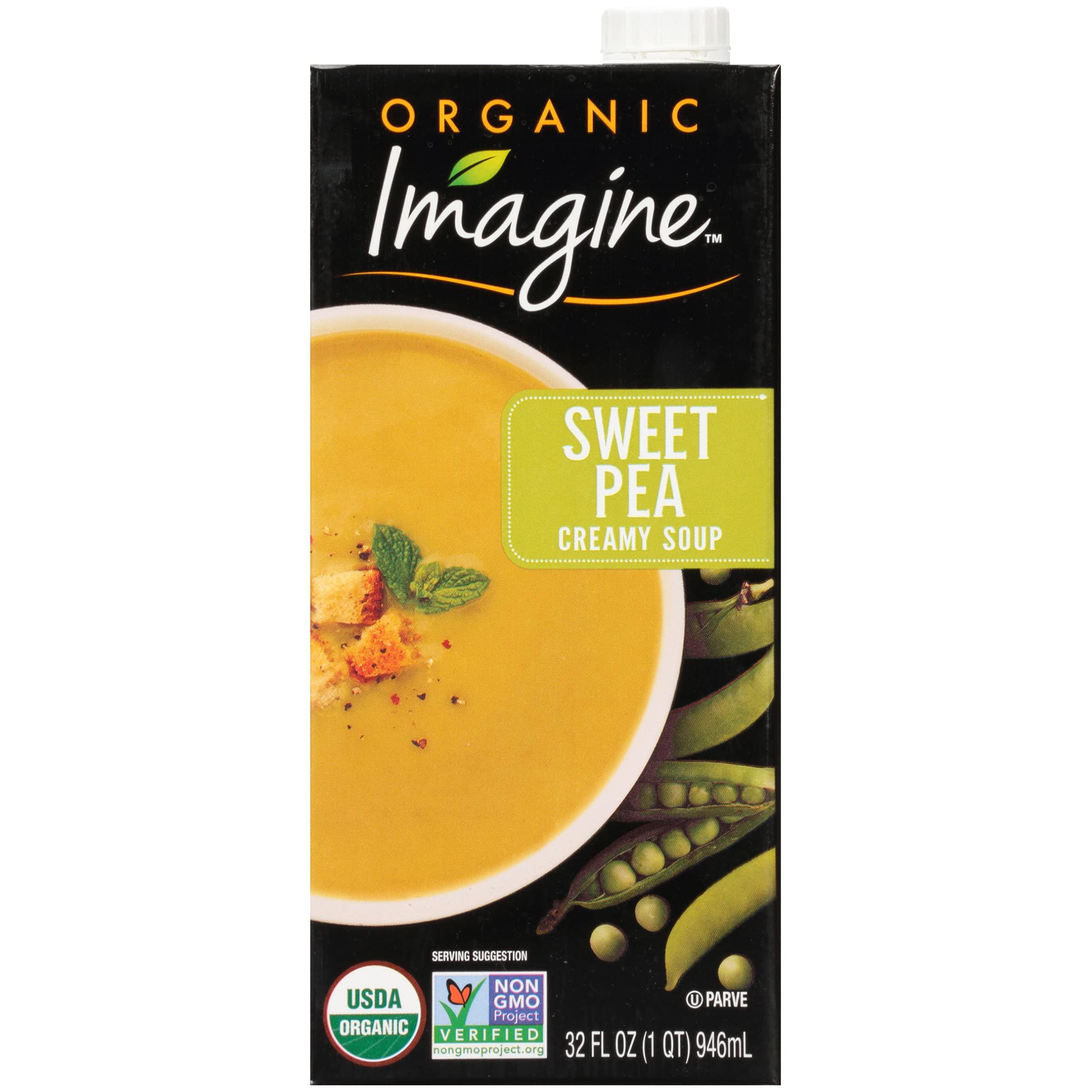 Imagine Imagine Organic Sweet Pea Creamy Soup 32 fl. Oz (Pack of 6)