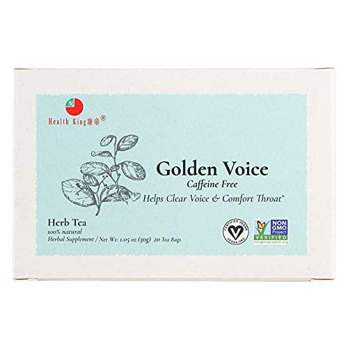 Health King Health King Golden Voice Herb Tea, 20 Count