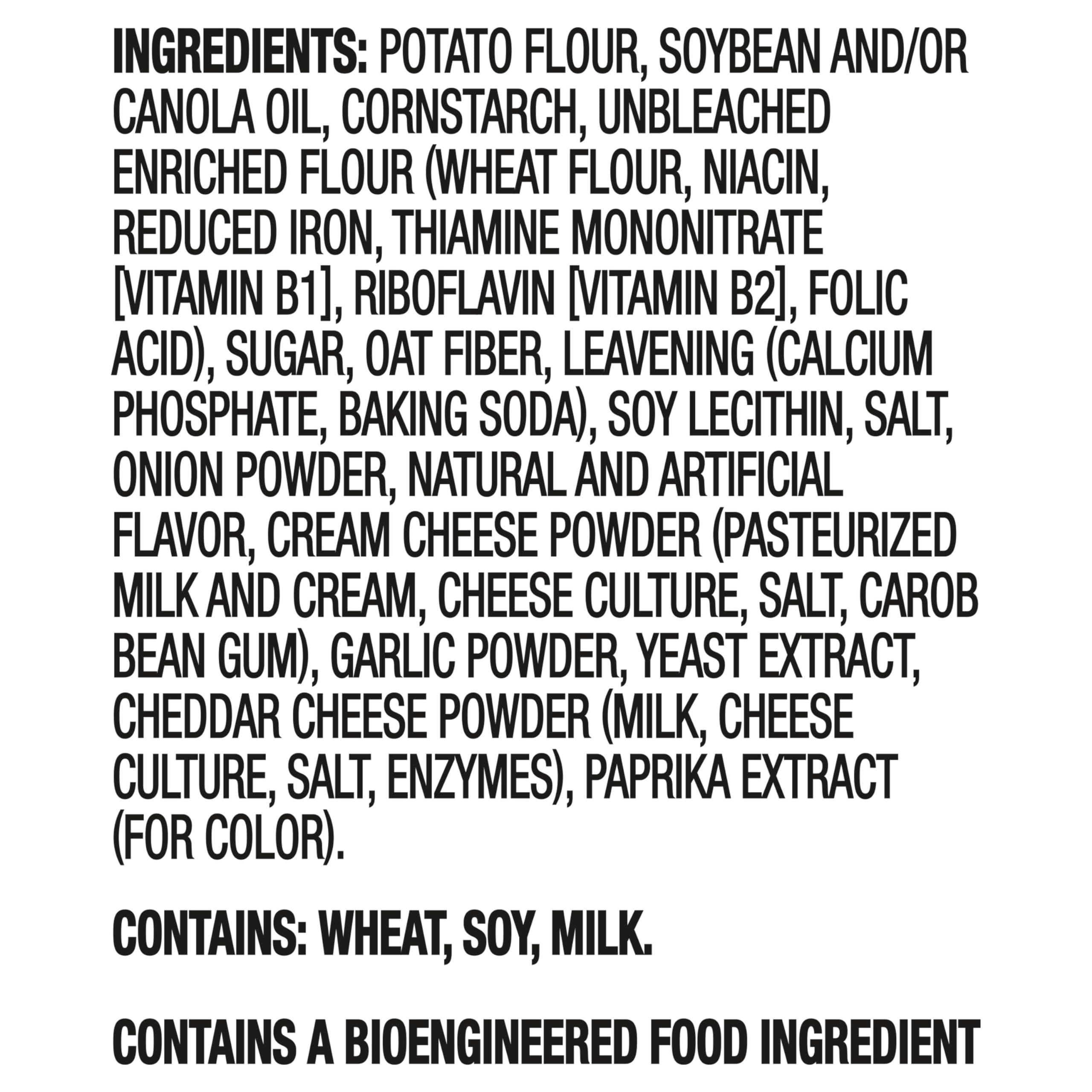 Ritz RITZ Crisp and Thins Cream Cheese and Onion Chips, 6 - 7.1 oz Bags