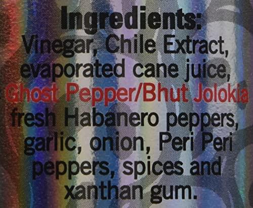 Mad Dog 357 Mad Dog 357 Hot Sauce & Mad Dog 357 Ghost Pepper Hot Sauce Four Bottle Bundle