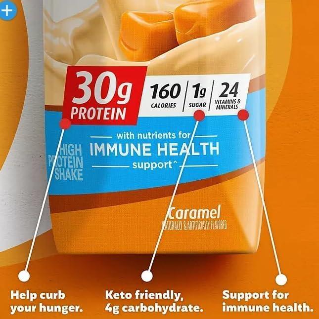 Premier Protein Premier Protein Premier Caramel High Protein Shake, 11 Fl Oz (Pack of 15)