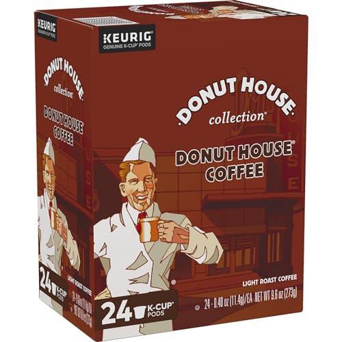 Donut House Collection Donut House Collection Donut House Coffee Keurig Single-Serve K-Cup Pods, Light Roast Coffee, 96 Count