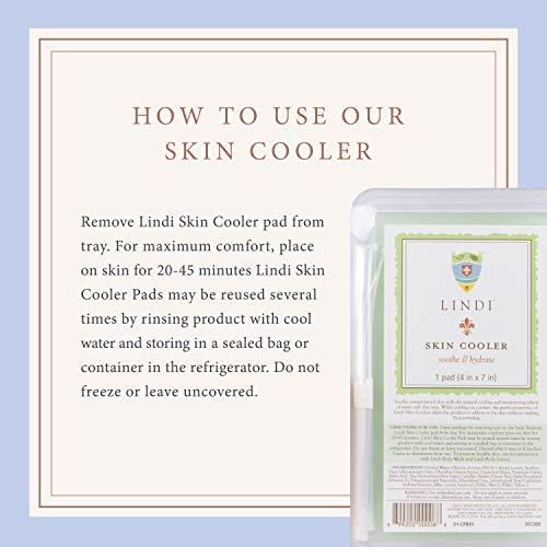 Lindi Skin LINDI SKIN Soothing Body Treatment Trio - Includes Body Wash, Body Lotion, and Cooler Pad - Relieves Painful Effects of Radiation Burn - Dermatologist & Allergy Tested Skin Care Products