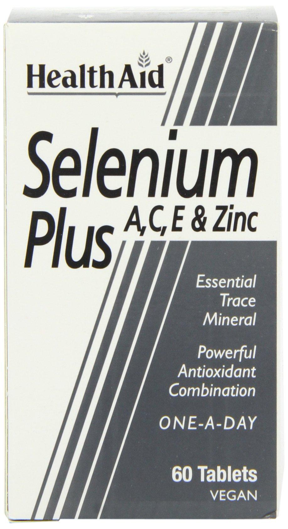 Health Aid Health Aid Selenium Plus (Vitamins A, C, E & Zinc) 60 Tablets