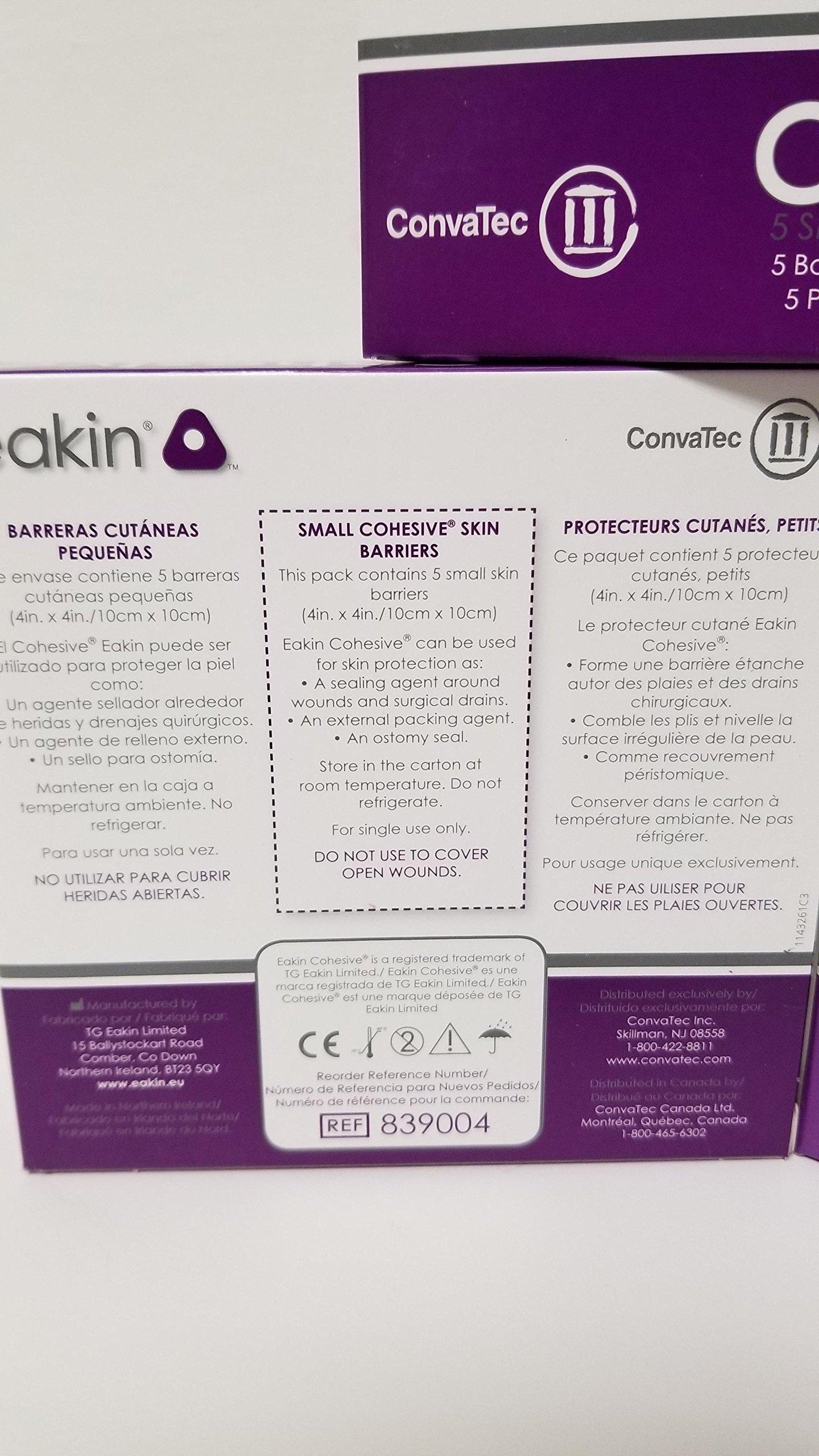 ConvaTec Eakin Cohesive Skin Barrier 4" x 4"