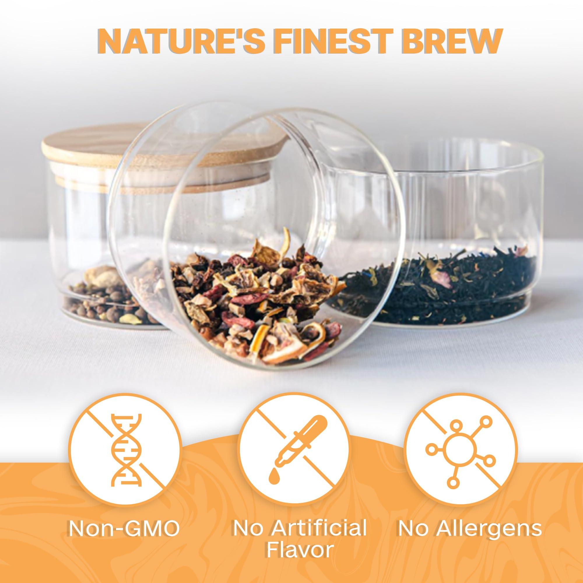 TerraVita Raspberry Pu-erh Tea (25 tea bags, ZIN: 530902) - 3 Pack