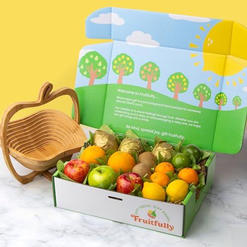 A Gift Inside Fresh Fruit Bowl Gift Box by Fruitfully