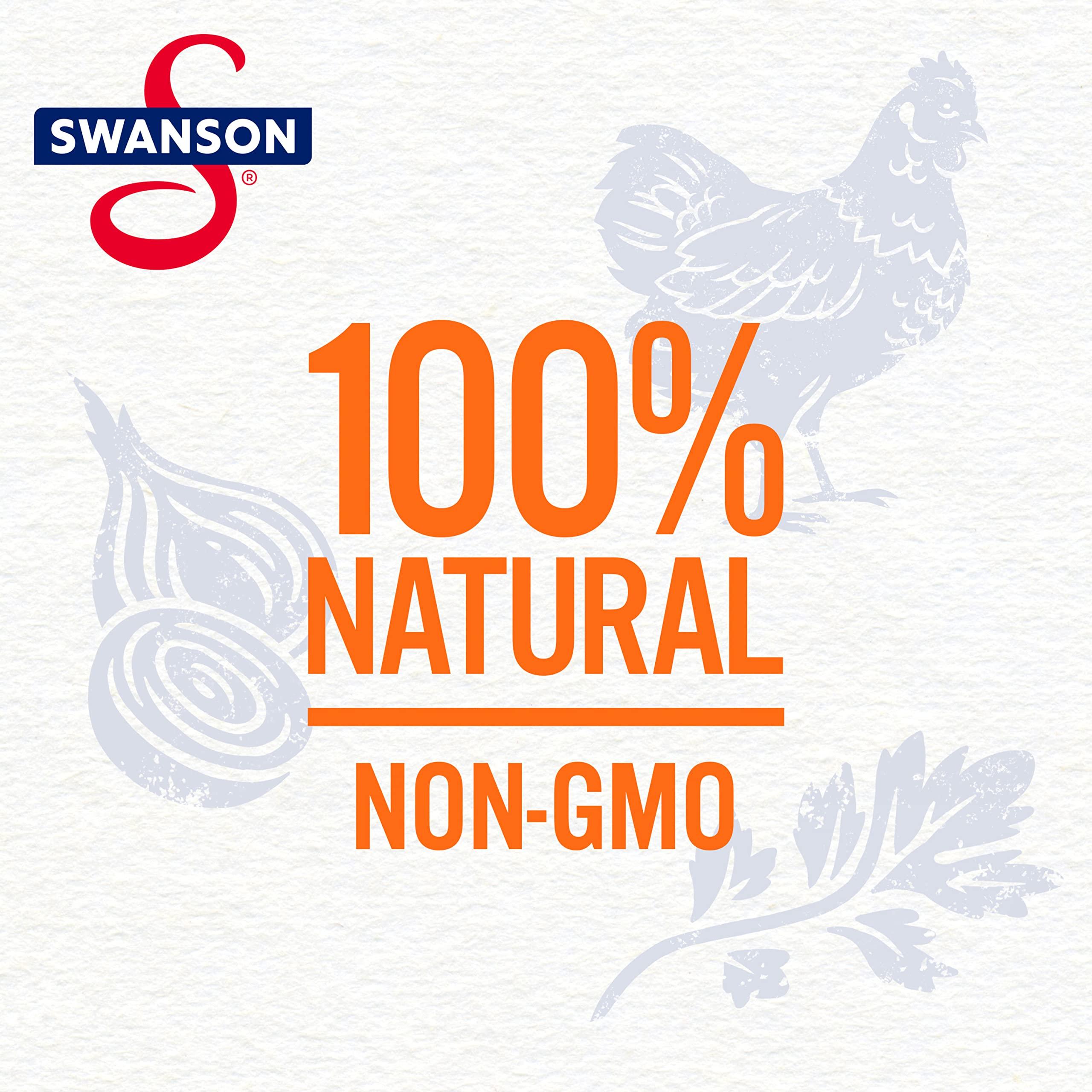 Swanson Swanson Natural Goodness Lower Sodium Chicken Broth, 32 oz Carton (6 Pack)