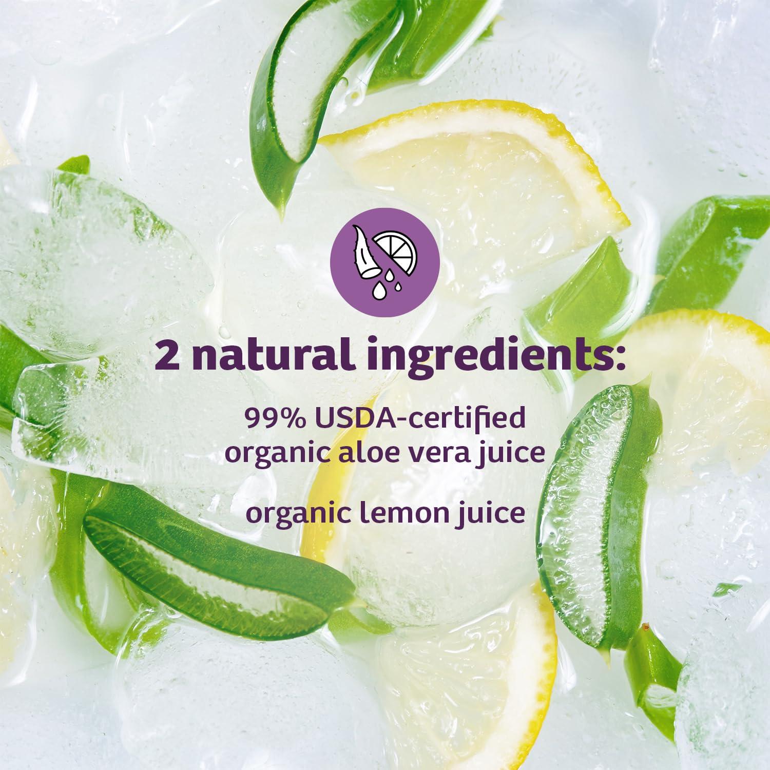 Lily Of The Desert Lily of the Desert Aloe Vera Juice - Whole Leaf Filtered Aloe Vera Drink, Non-GMO Aloe Juice with Natural Digestive Enzymes for Gut Health, Stomach Relief, Wellness, Glowing Skin, 32 Fl Oz (Pack of 2)