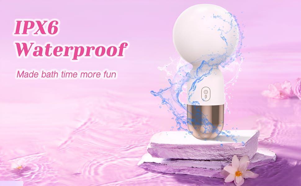 Bella Bliss Bella Bliss Body Massager, Rechargeable Wireless Massager, Handheld Massager (Purple)