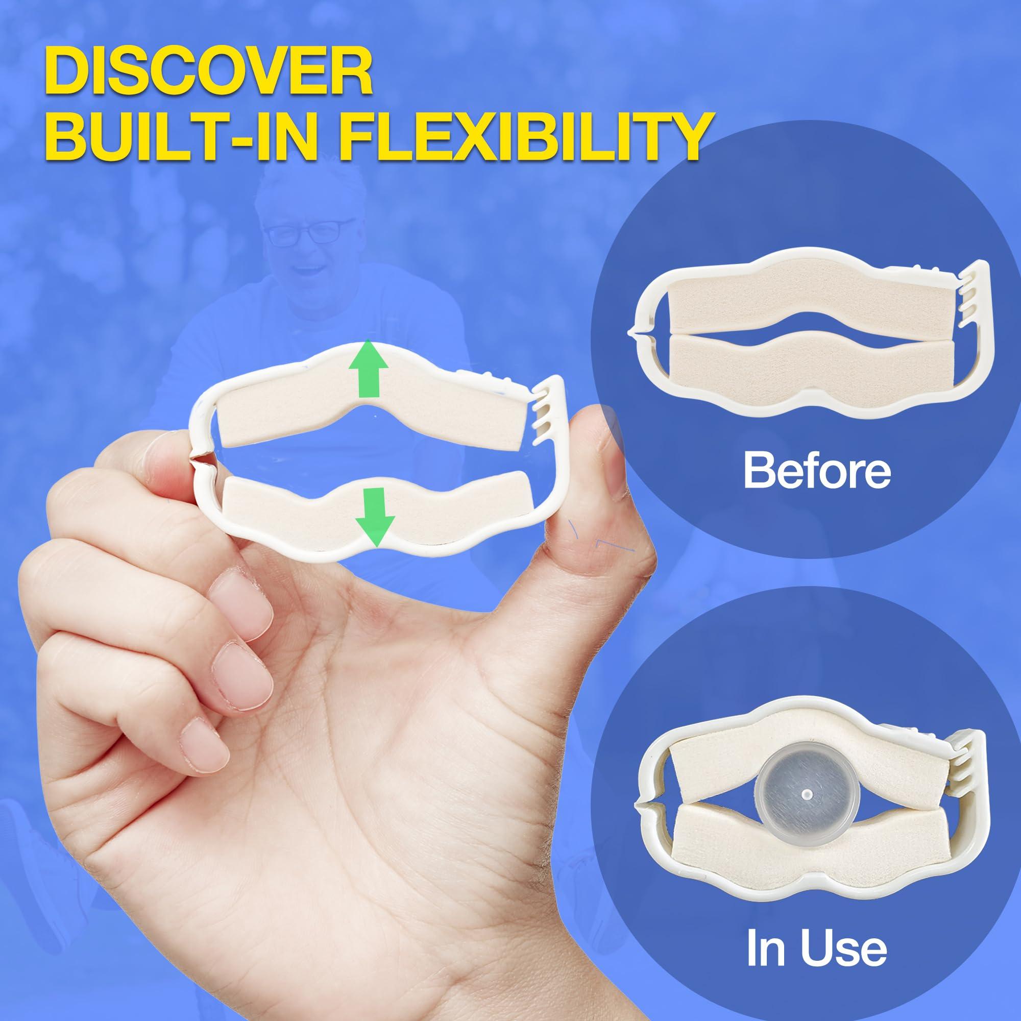 Jeato Jeato Original Incontinence Clamp - Light and Comfort Clamp for Male Incontinence - 0.28 oz, Replaceable Pad (3 Adjustable Sizes Included)