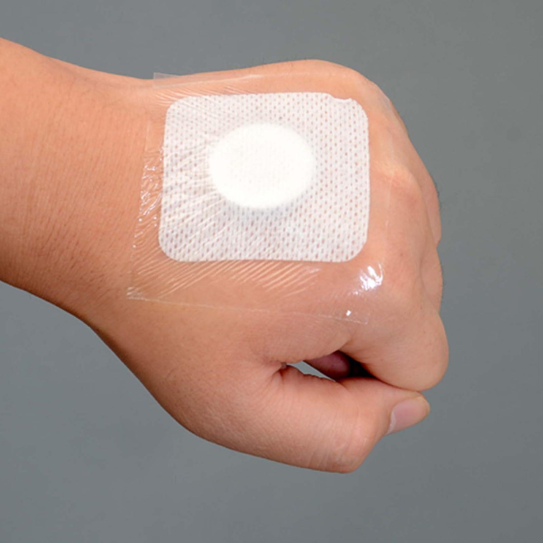 Wedhapy Transparent Waterproof Adhesive Bandage Tape Second Skin Waterproof Dressings for Wounds Waterproof Transparent Second Skin Protection Plastic Tattoo Cover Skin Dressing Protective Cover 200x15cm