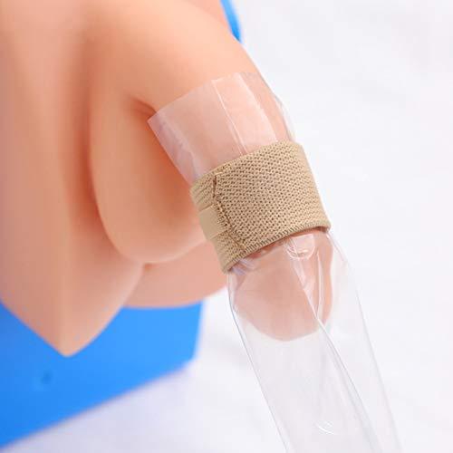 MBROS 50pcs Disposable Urine Drainage Bags, Male Incontinence Aid, Portable Urine Collector Bag for Bedridden Elderly and Disabled Men