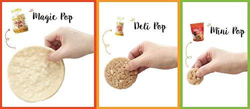 Kim's Magic pop Kim’s Deli Pop Rice Cakes | Original, Whole Wheat, Cinnamon | Keto, Paleo, Multigrain, Natural, Vegan | Sugar Free Korean Snack | Low Calorie, Low Fat | Variety 3 Pack |