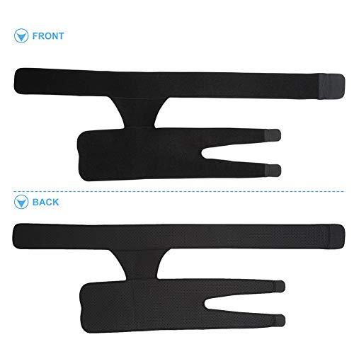 Greensen Compression Brace Sleeve for Hip, Groin Support Wrap for Thigh Hamstring Hip Arthritis Bursitis Sciatica Pain Relief Brace for Women Men Hip Flexor Brace Quad Muscle Strains Fits Both Legs