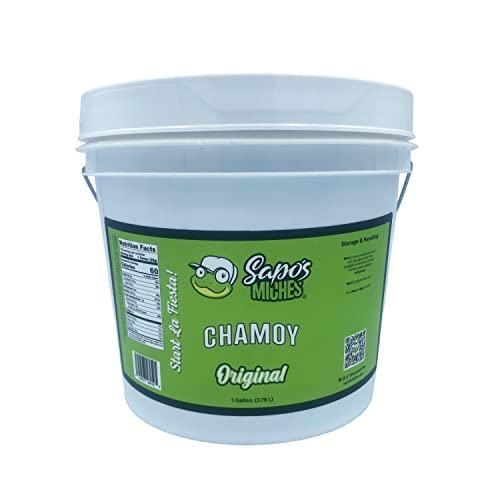 Sapo's Miches Sapo's Miches Chamoy Rim Rimming Paste Sauce Candy Dip for Drinks, Micheladas, Fruit, Gallon (Original)