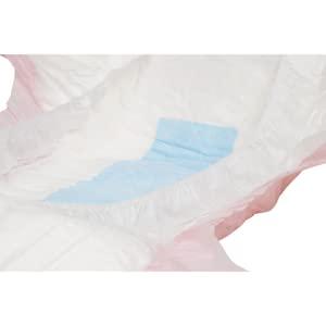 Trest TREST Elite Briefs for Men and Women, Overnight Diapers for Incontinence, Elite Absorbency, Comfortable, Odor Neutralizing and Secure Fit with 2 Wide Tabs - Pink, Medium (Pack of 10)