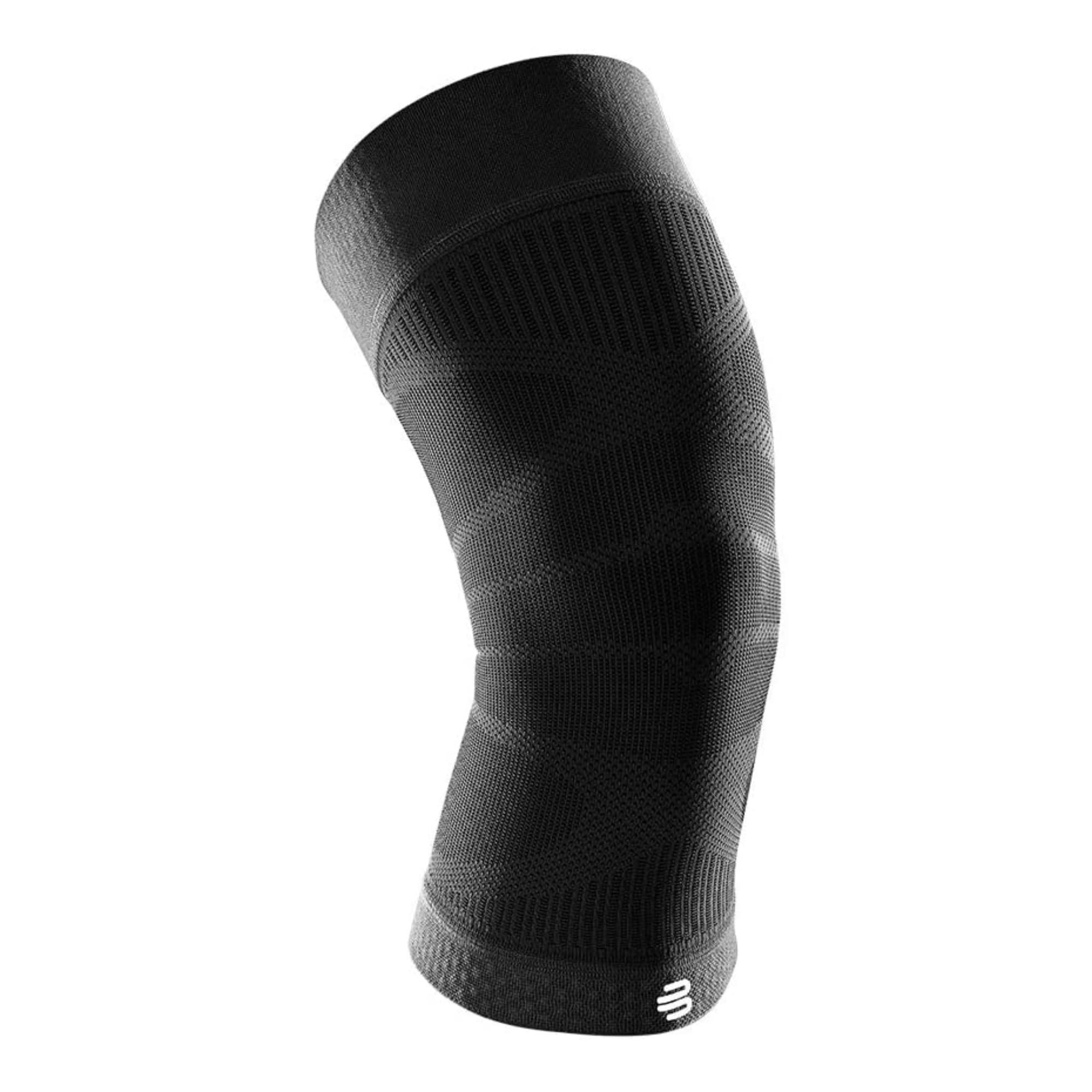 BAUERFEIND Bauerfeind Sports Compression Knee Support - Lightweight Design with Gripping Zones for Knee Pain Relief & Performance, Black, Size M