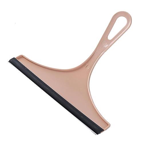 Generic Manual Window Squeegee Small Squeegee for Window Cleaning for Car Windshield Window Mirror Glass Door (Pink)