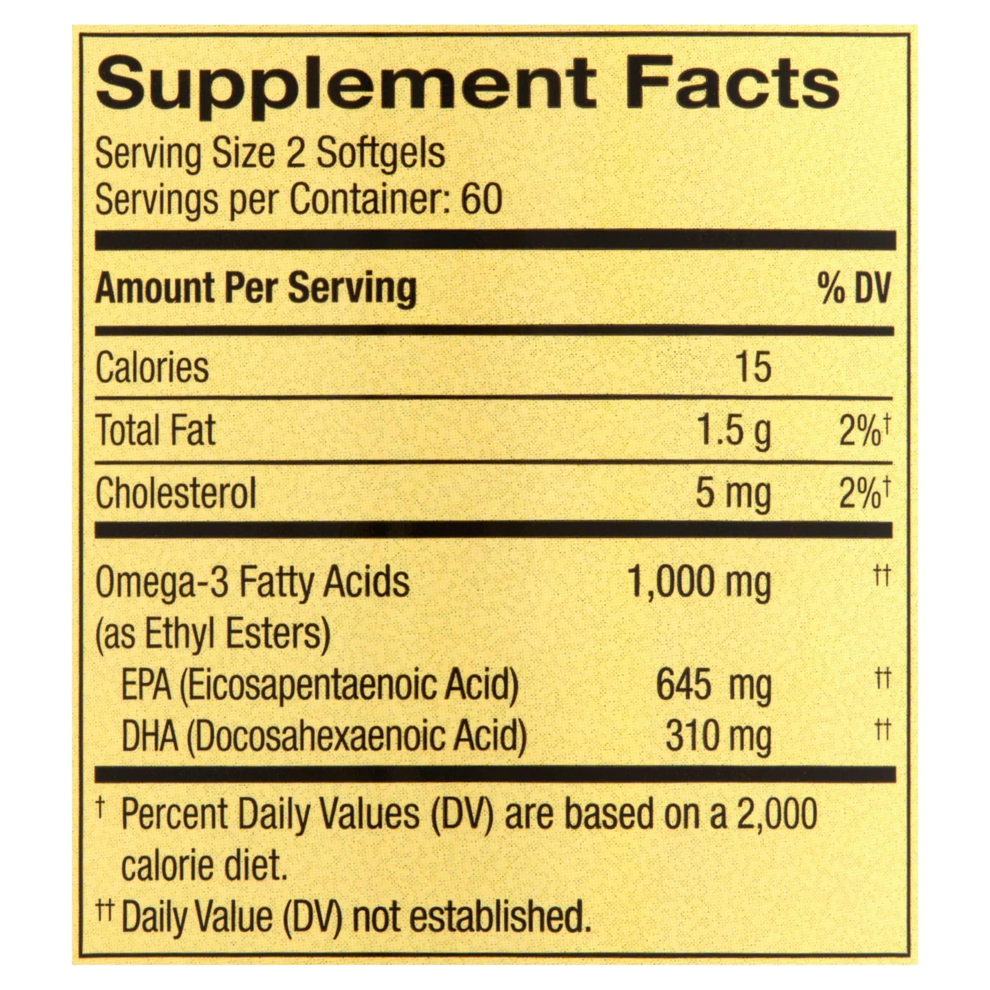 LUAL Spring Valley Omega-3 Mini from Fish Oil | Omega 3 Mini Softgels 1000mg Fish Oil | Omega 3 Mini Spring Valley |1000 mg, 120 Bundle with Count Lual\'s 45 Diabetes Decoded