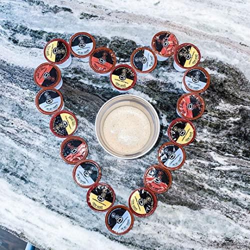 Coffee Beanery Cinnamon Spice Coffee Pods by Coffee Beanery | 96ct Bulk Flavored Coffee Pods Medium Roast Coffee Pods| 100% Specialty Arabica Coffee| Gourmet Coffee Pods