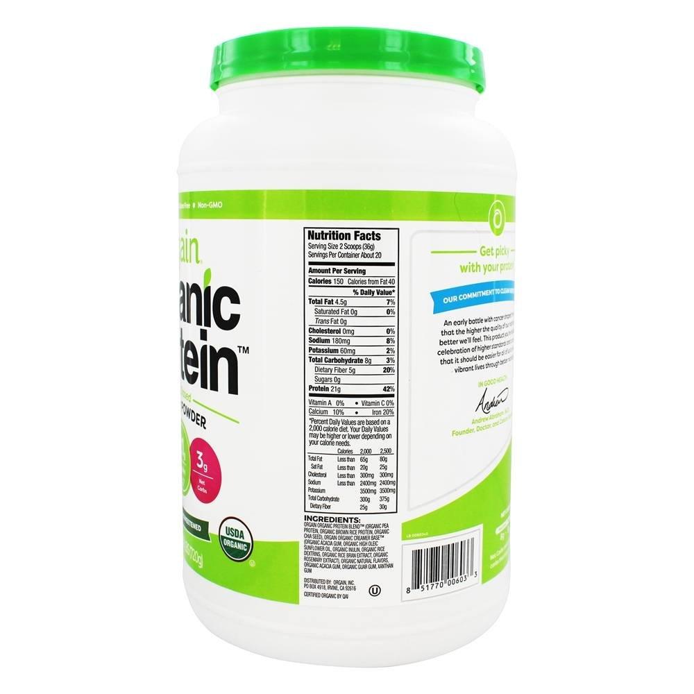 Orgain Orgain Organic Plant Based Protein Powder Bundle - Unsweetened, Vanilla Bean, and Superfoods (2 Products)
