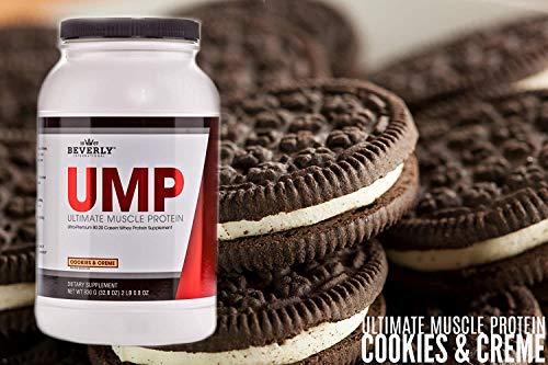 Beverly International Beverly International UMP Protein Powder, Cookies & Cream. Unique Whey-Casein Ratio Builds Lean Muscle. Easy to Digest. No Bloat. (32.8 oz) 2lb .8 oz