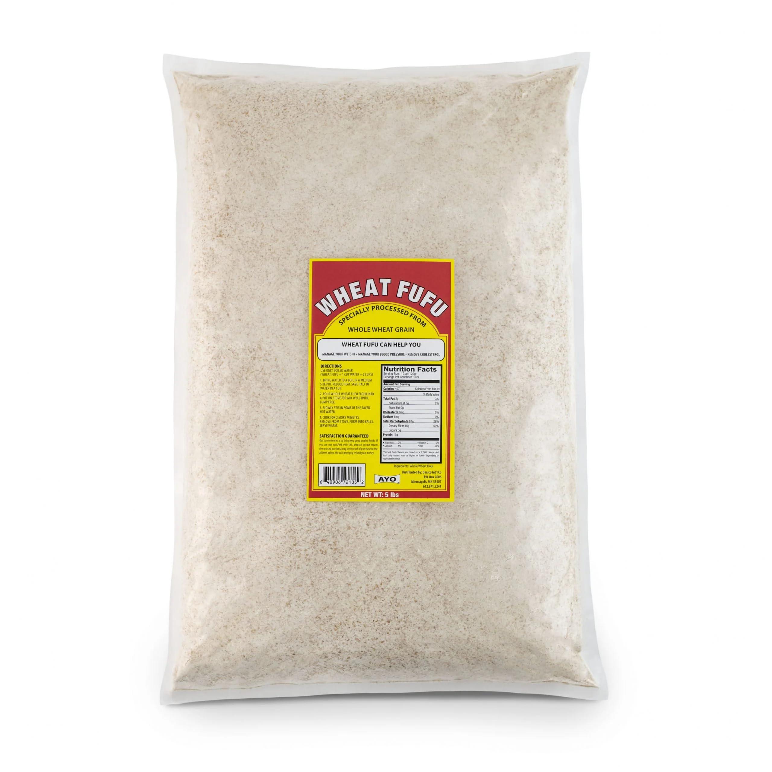 Ayo Ayo Whole Wheat Fufu - 5lbs