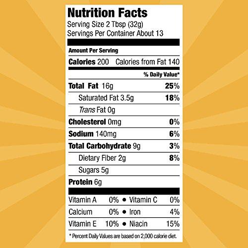 SKIPPY Skippy Creamy Peanut Butter, Natural with Honey, 15-Ounce Jars (Pack of 6)