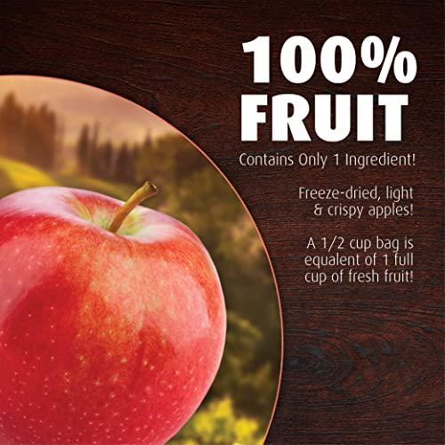 Brothers-ALL-Natural Brothers-ALL-Natural Fruit Crisps, Fuji Apple and Cinnamon, 0.35 Ounce (12 count, Pack of 2)